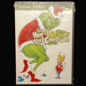 NEW SEALED DVD DR. SEUSS HOW THE GRINCH STOLE CHRISTMAS DELUXE EDITION 2008